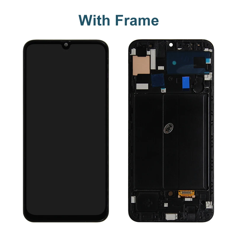 6.4\'\' For Samsung Galaxy A50 LCD Display AMOLED SM-A505FN/DS A505F/DS A505 Touch Screen Digitizer For Samsung A50 lcd Repair