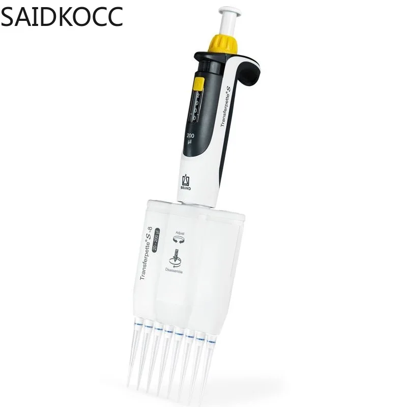 Imagem -02 - Pipeta Monocanal Autoclavável Volume Variável Manual Ejetor de Micropipetas 0110000ul Meia Esterilização