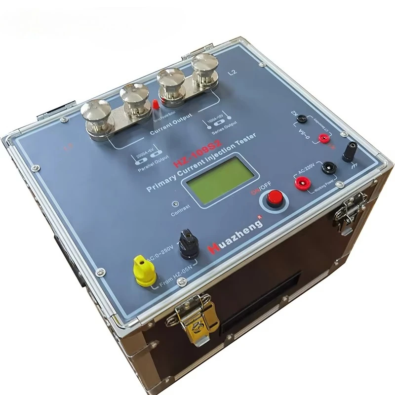 HZ-109S2 Primary Current Inje ctor Test Instrument 2000A High Current  Test System