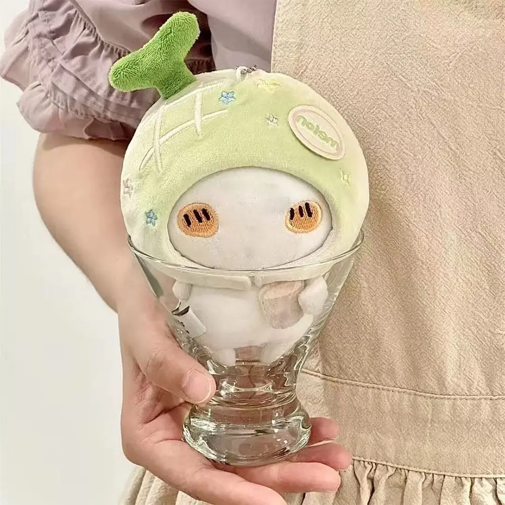 Cartoon Doll Head Cover Dolls Accessories Animal Pink Little Beaver Headgear Backpack Keychain Pendant Clothes Accessories