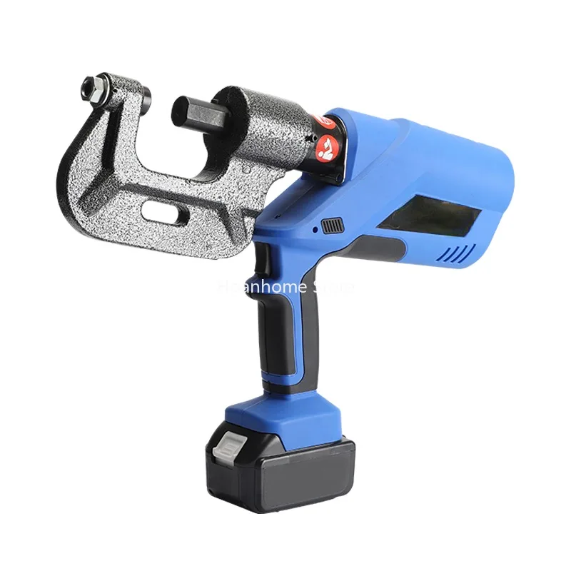 Automatic Air Duct Flange Angle Iron Sheet Punching Single Head Crimp Rivet Rechargeable Hydraulic Riveting Machine