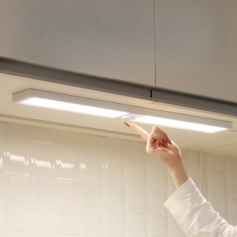

Smart object light touch sensing cabinet Smart cabinet light Learning Cabinet bottom Lighting light Kitchen