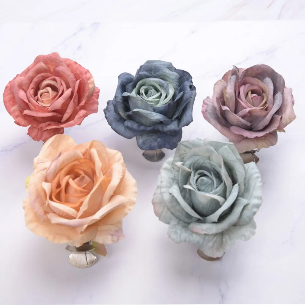 1PC Rose Curtain Clips Fashion Flower Tight Window Curtain Buckles Convenient New Design Curtain Clips Holders Home Decor