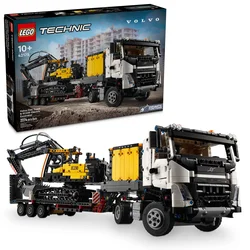 LEGO Technic 42175 Volvo FMX Truck i koparka elektryczna EC230