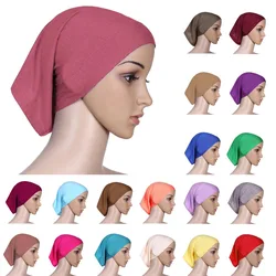 Nuove donne musulmane Testa Sciarpa Hijab Sciarpe islamiche Turbante Interno Underscarf Cap Foulard Hijab Bone Cofano Tubo Berretti Copricapi