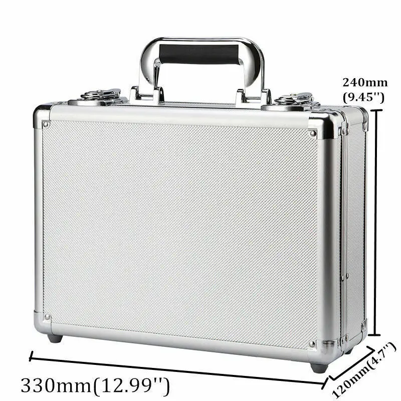 Manufacturer Directly Fully Customizable Small Aluminium Flight Carry Case Tool Portable Travel Organize Briefcase Aluminum Case