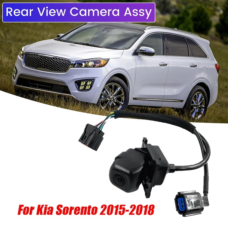 Car Backup Rear View Camera 95766-C5600 for Kia Sorento 2015-2018 Car Reserve Park Assist Camera 95766C5000 95766C5600