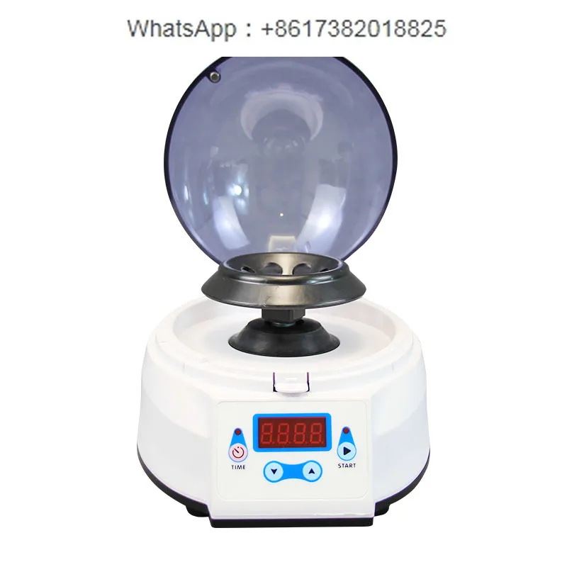 Laboratory Mini Centrifuge Digital Display Timed, Fixed Speed, Silent, Low Noise Serum Separation Beauty Palm Centrifuge