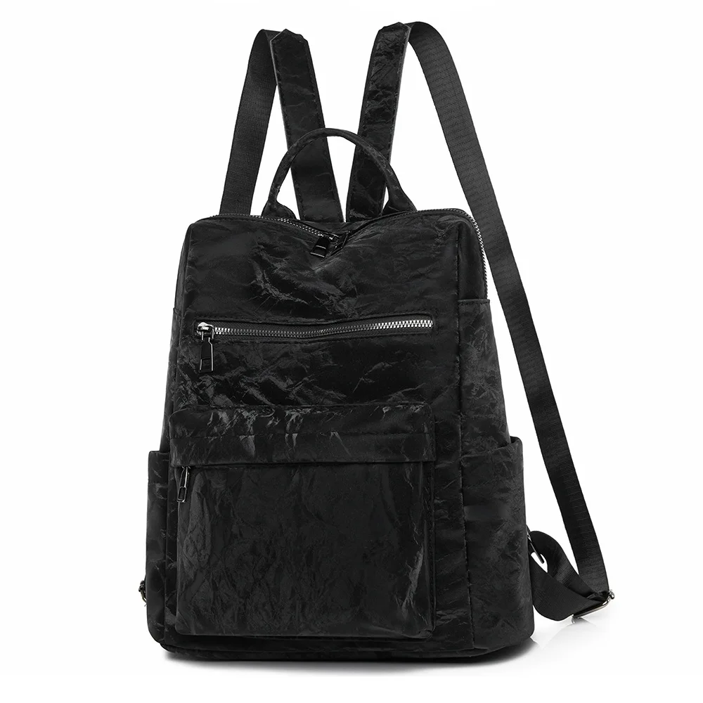 

PU leather Backpack Large Capacity Women's Shoulder Backpack Leisure Outdoor Travel Backpack Women's Bag