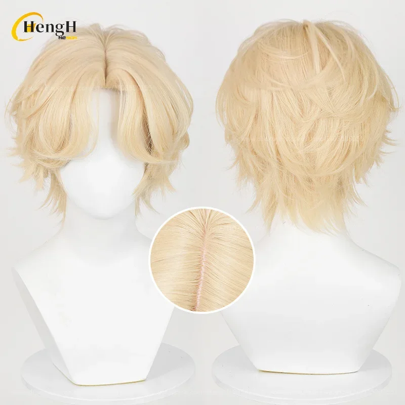 In Stock Anime Till Ivan Luka Sua Mizi Synthetic Hair Cosplay Anime Wigs Heat Resistant Hair Halloween Party Wigs + Free Wig Cap image 3