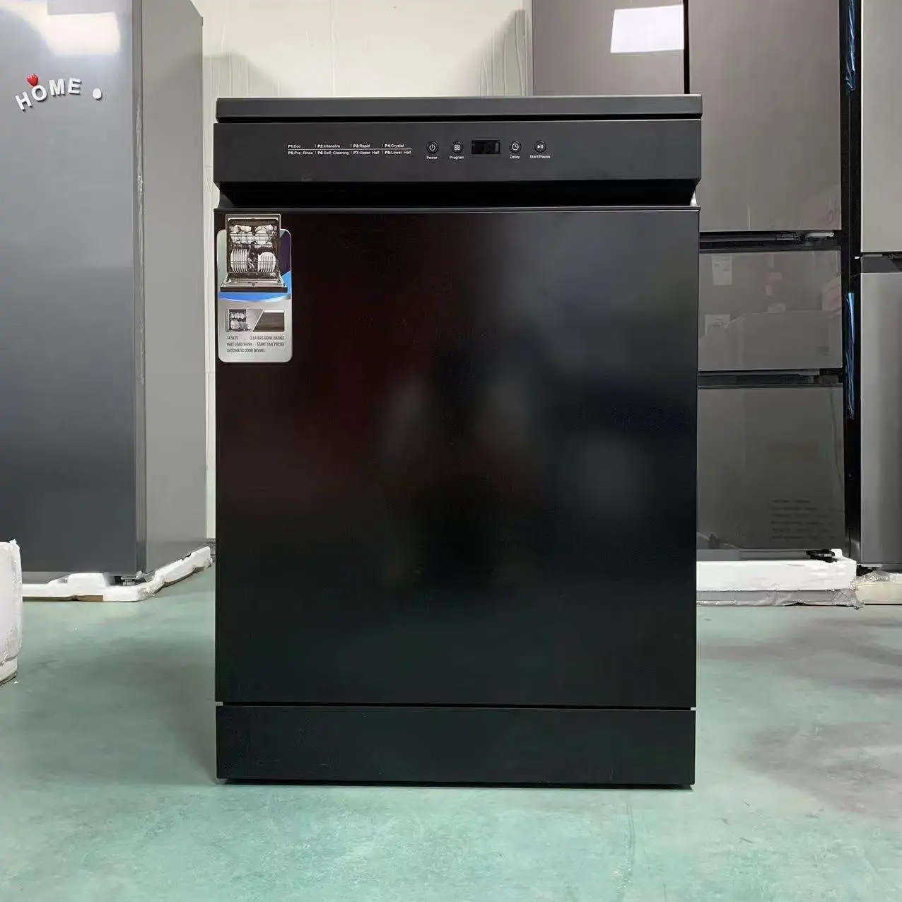 14 Sets Built-In Stainless Steel Drawer Dishwasher-Fully Automatic High-Efficiency Class Energy Efficiency