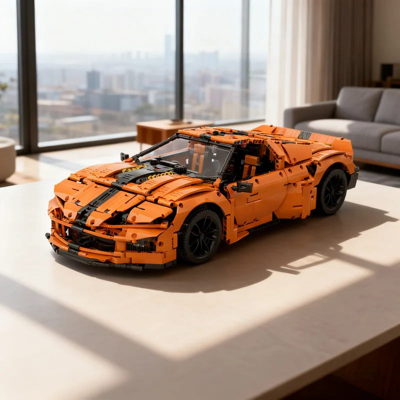 

3594 детали MOC Fusion GT Z88: Техническая модель-конструктор, Рождественский подарок, Игрушка, Креативная идея для самостоятельной сборки, Детская архитектурная модель