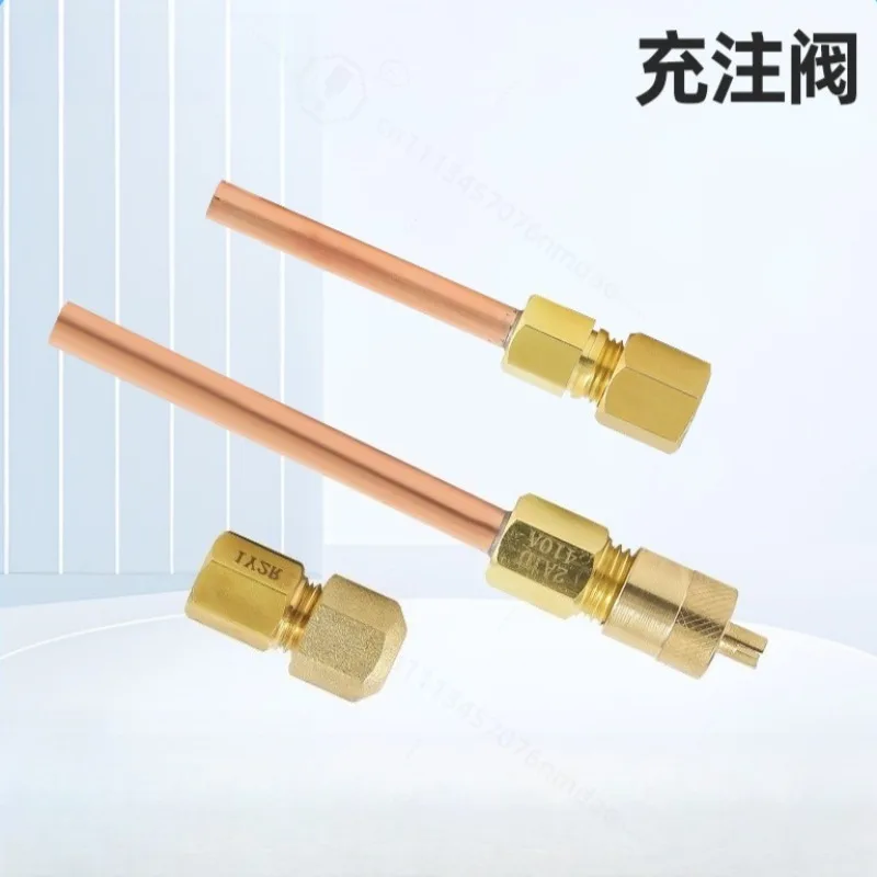 Refrigerant Charging Needle Valve TCJ Series For Air Conditioner Refrigerator HVAC Refrigeration Repair Accessories