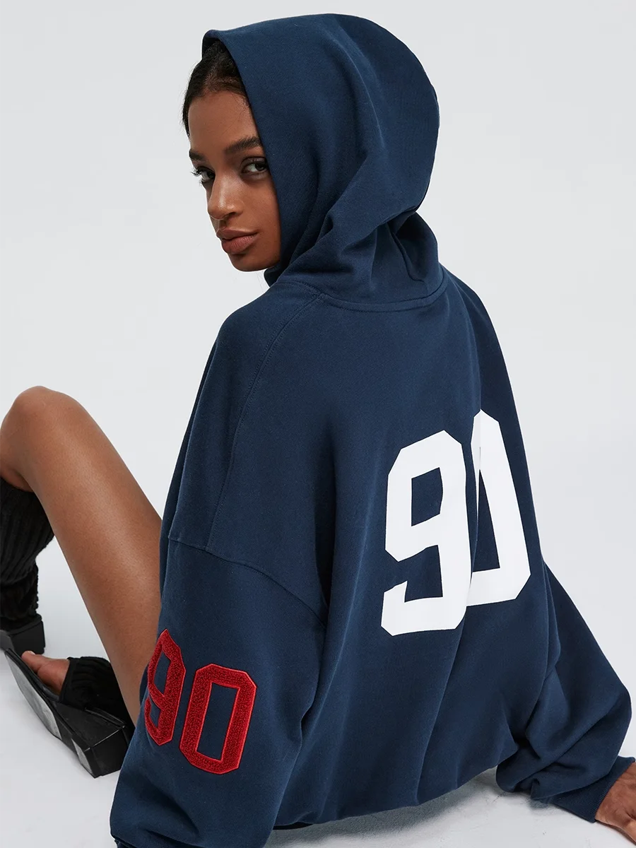 

Худи Atry American Heavyweight с вышивкой, весенний ретро-кардиган в спортивном стиле, хлопковая повседневная одежда