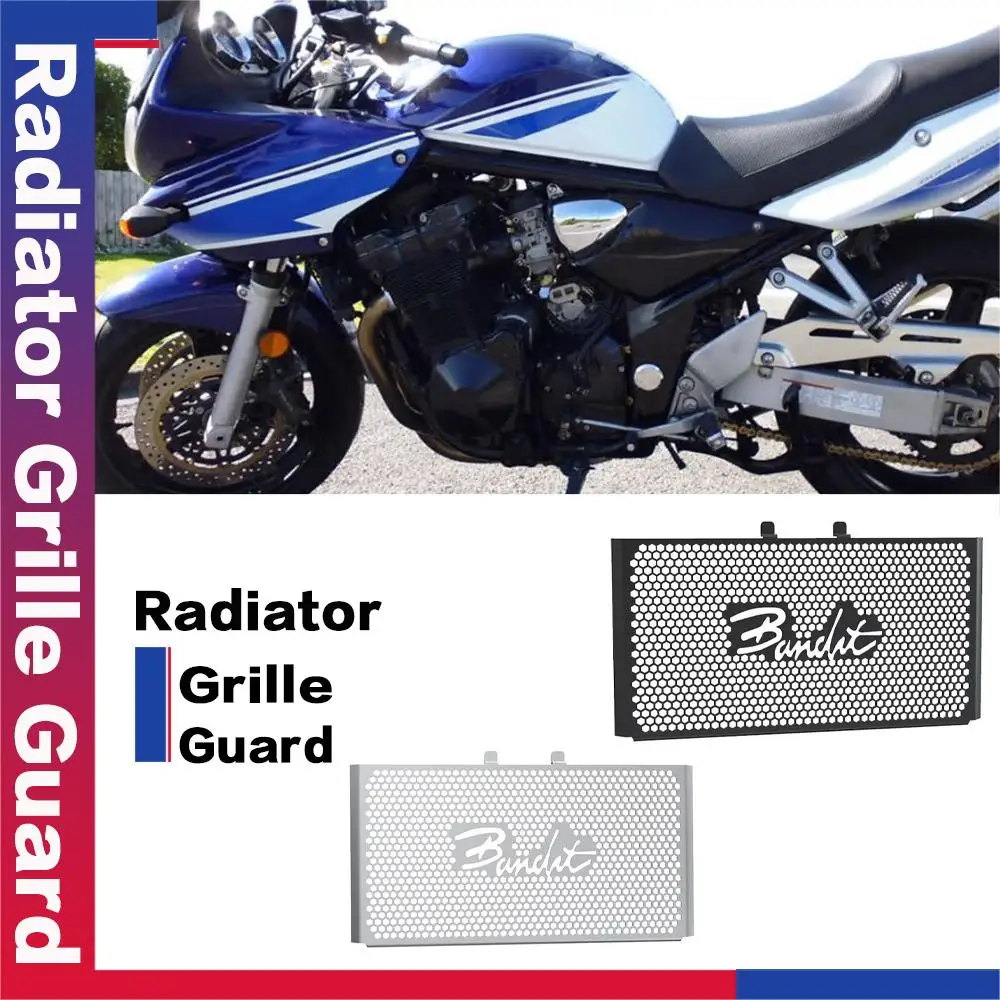 

For Suzuki GSF 1200 GSF1200 Bandit 2001 2002 2003-2007 Moto Parts Radiator Grille Guard Cover Protector Water Tank Protection