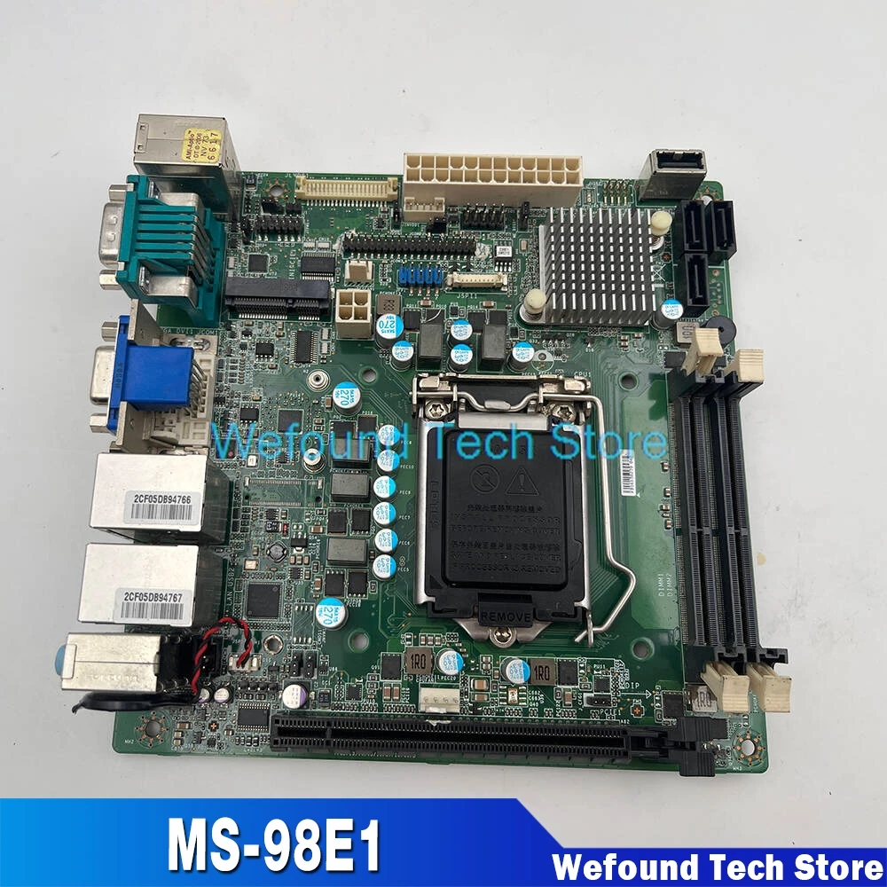MS-98E1 Embedded Industrial Control Equipment Motherboard For MSI