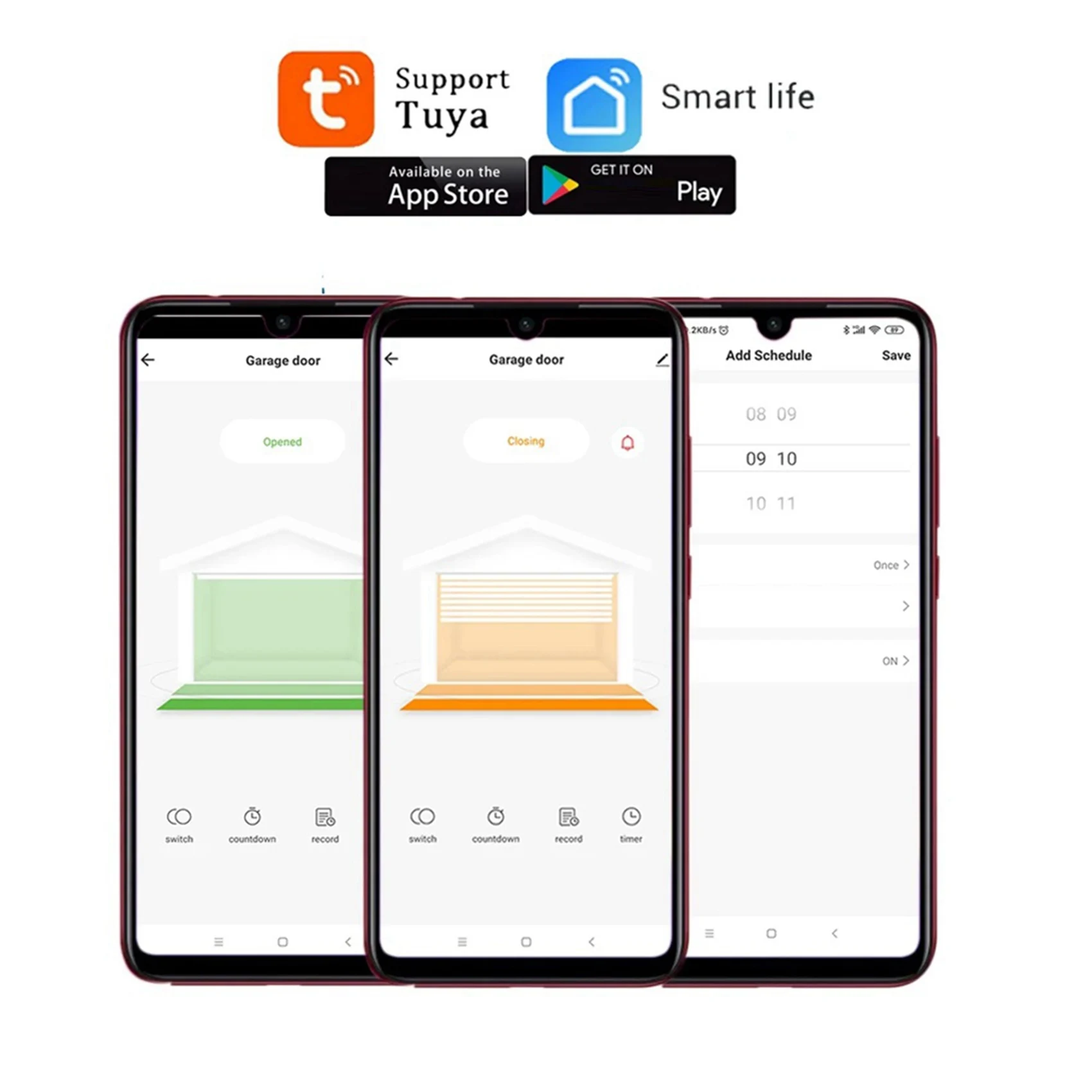 2X Tuya Smart Temperature Switch Wifi Smart Home Relay Intelligent Thermostat With Energy Consumption Monitor AC 85-250V-Y41A