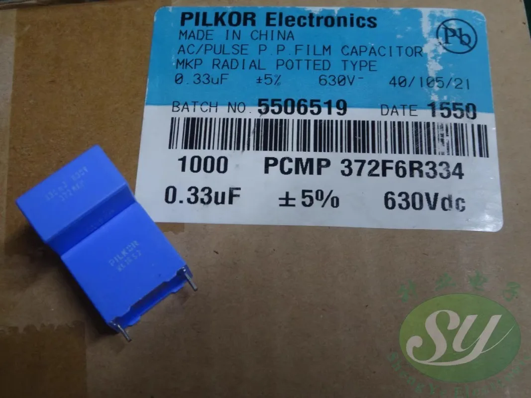 

10PCS MKP372 0.33uf/630v 330nf u33 334 New film capacitor 15MM
