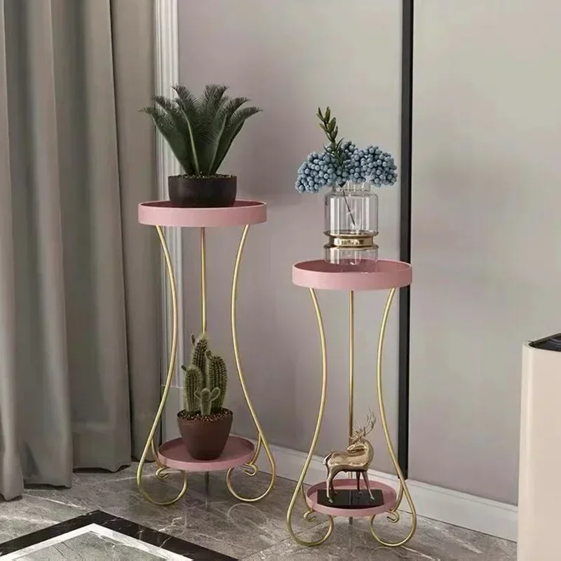 

Nordic Minimalist Indoor Flower Stand, Light Luxury Plant Shelf, FloorStanding MultiLayer Display for Home Decor