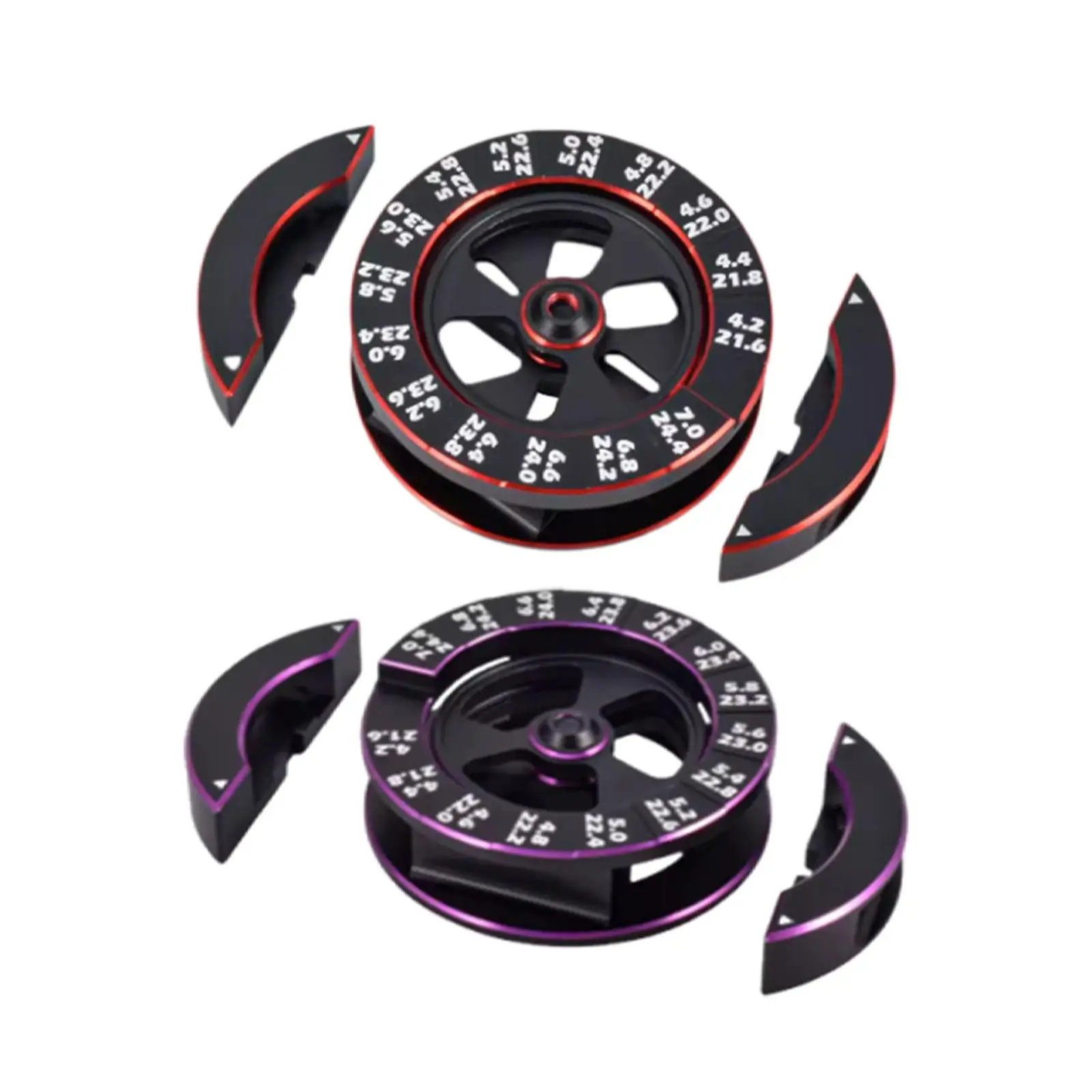 RC Car Gauge Preofessional,Practical,Round,RC Measuring Tool,RC Car Axle Height Measuring, for 1:10 Scale RC Car Car Vehicles