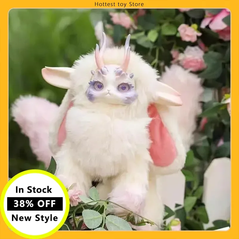 

Official Rabbit Dragon Biological 400 Large Plush Doll Handmade Decoration Blind Box Collection Character Decoration Toys Gift