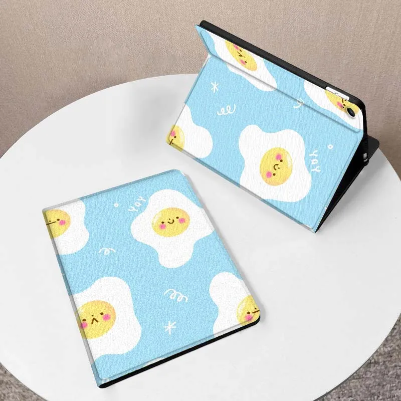 

Interesting Snack Fried Egg For Samsung Galaxy Tab A7 A9 A11 S6 A A8 Lite Plus 2025 10.4 10.5 10.1 Inch Tablet Case