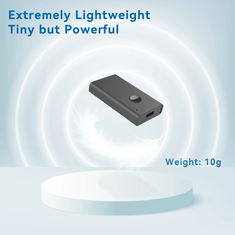 Eppfun Bluetooth 5.3 LE Audio Sender und Empfänger LC3 Auracast für Hörgeräte – Detail 6