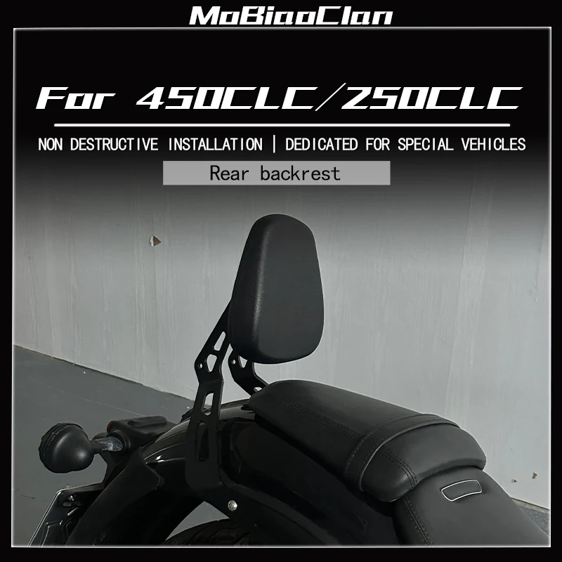 

For CFMOTO 450CLC CLC450 250 CLC Motorcycle Rear Seat Backrest Rear Seat Cushion Tail Frame Bracket Accessories