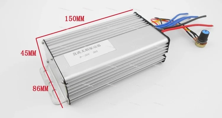 30A 1650W DC Three-Phase Brushless Motor Speed Regulator Electric Speed Regulator Dc 18V 24V 36V 48V