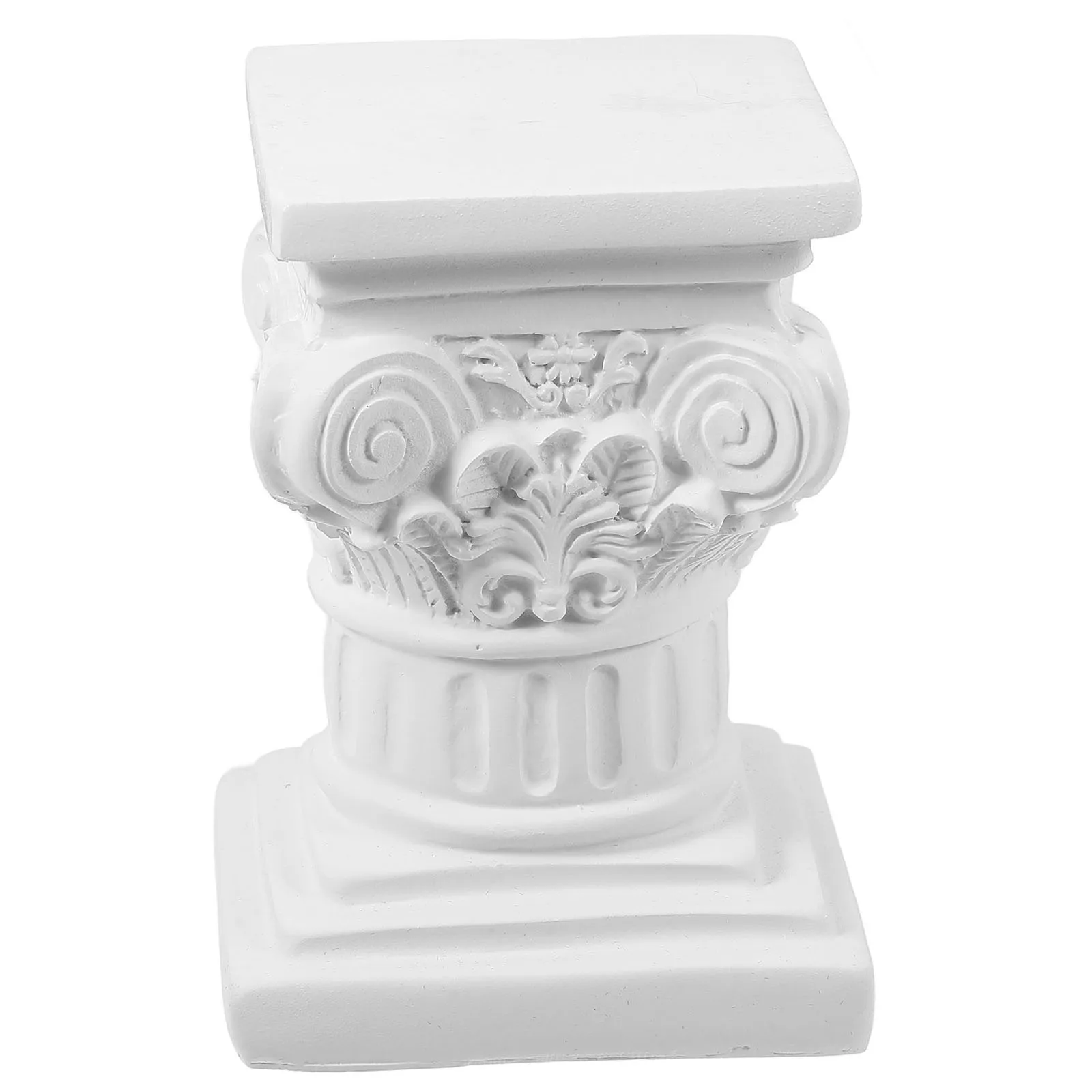 

European Style Roman Column Statue Home Decor Plaster Pillar Ornament for Wedding