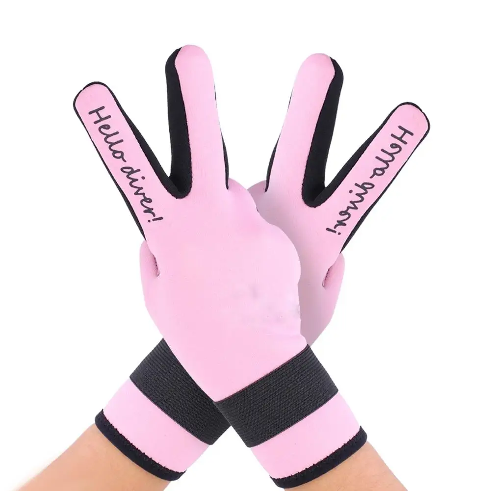 2MM Neoprene Dive Gloves for Snorkeling - Anti-Scratch, Warm and Durable Wetsuit Gear