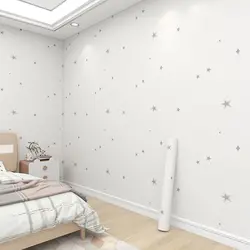 Star Self-adhesive Wall Household Waterproof and Moisture-proof Large Area Bedroom Wall Sticker Home Decoration Papel De Parede