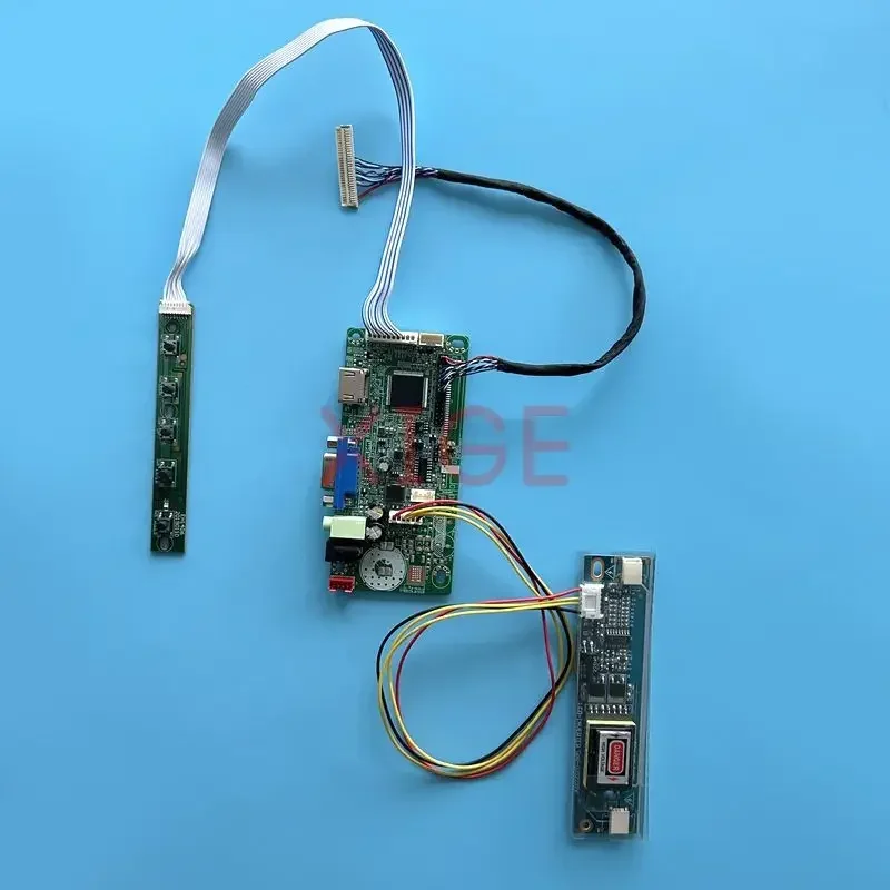 For LTN154AT08 LP154WX3 TX39D80VC1GAA Matrix Controller Board 2CCFL VGA 30-Pin LVDS 1280*800 DIY Kit LCD Monitor HDMI-Compatible