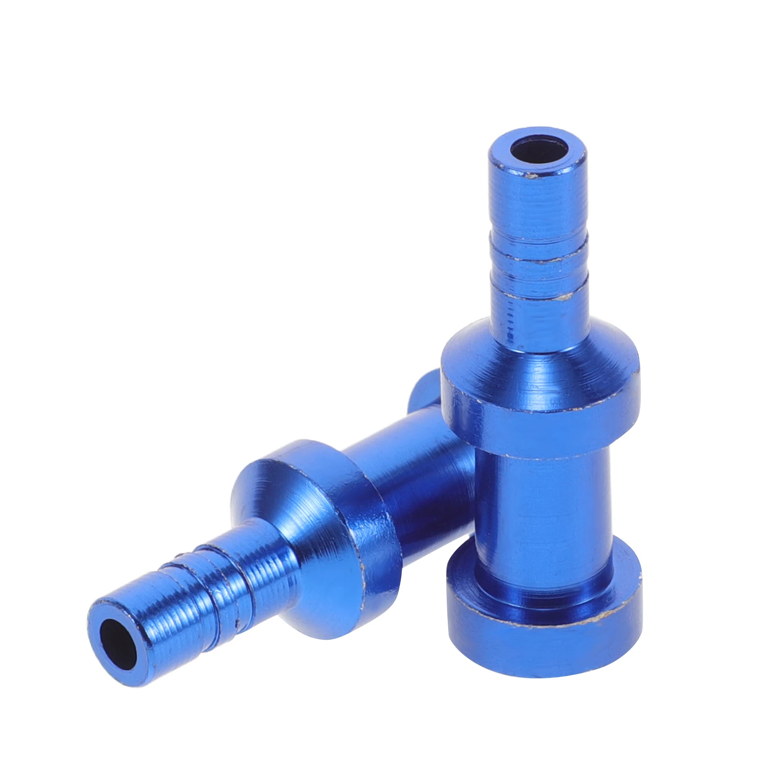 

2 pcs Inflatable Nozzle Conversion Tube Bike Supplies Aluminum Alloy CNC Anodized Lightweight Longlasting Tire Valve for French