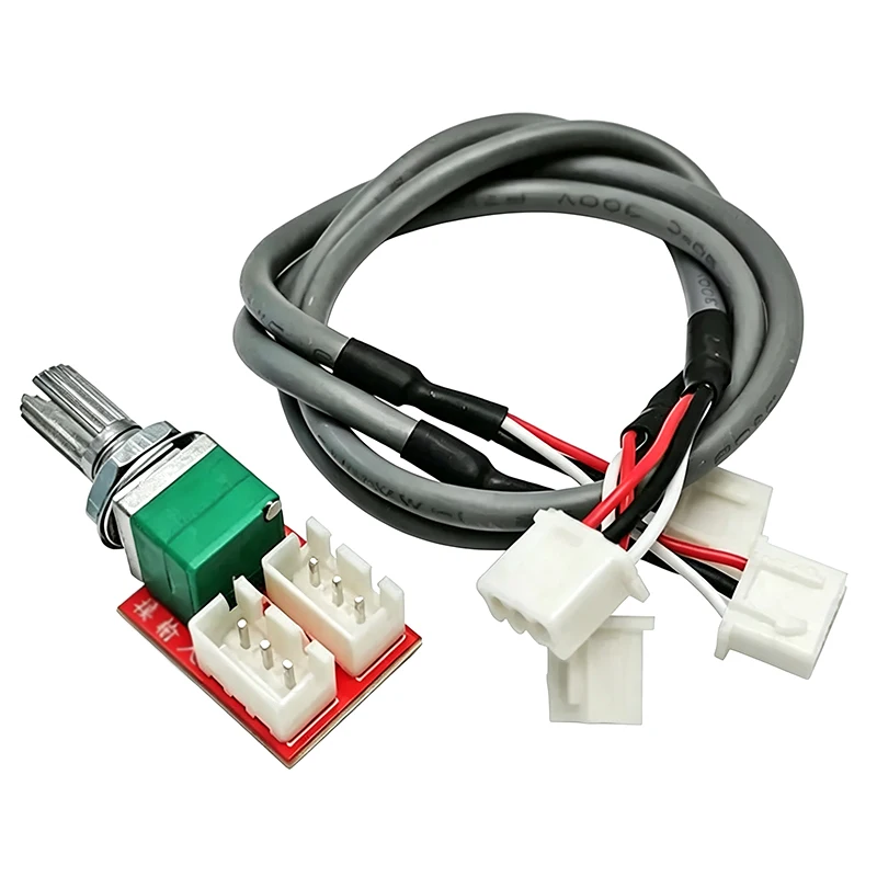 Volume Potentiometer Duplex 50K Adapter Board, 300mm Shielded Wire DIY Audio Power Amplifier Module
