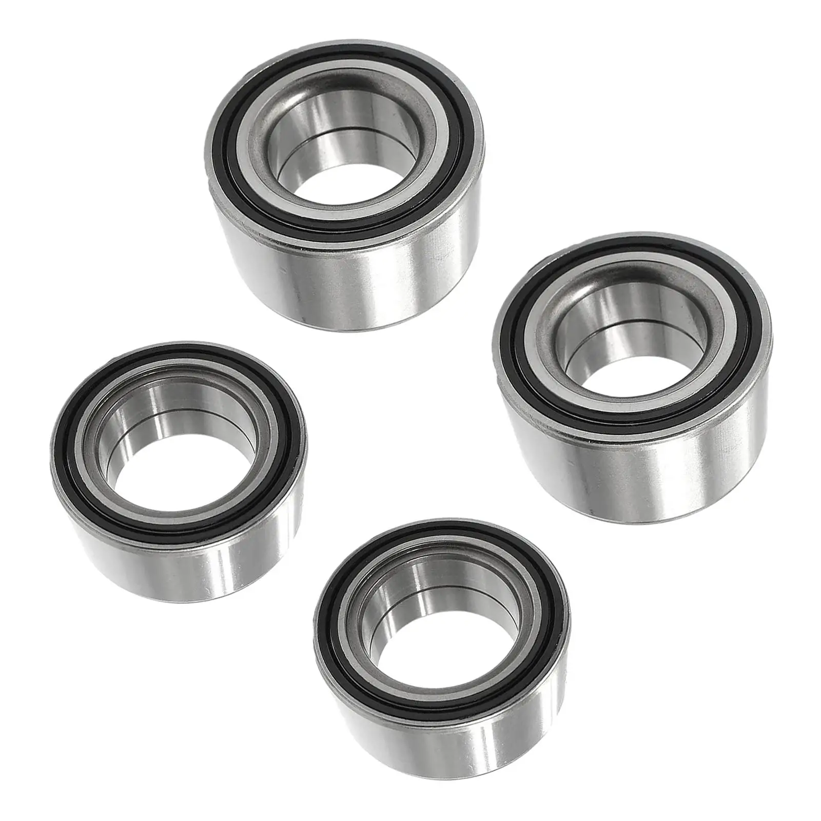 4 Pieces Replacement Front and Rear Wheel Bearings 3514699, 3515090, 3514822