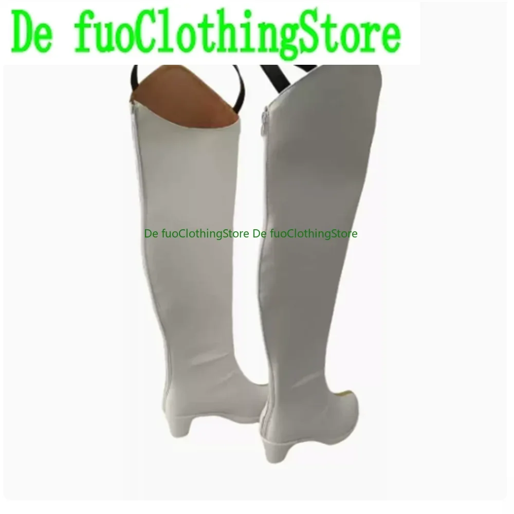 

Jinhsi Wuthering Waves Cosplay Shoes Boots Game Anime Halloween DefuoClothing Shoes Store