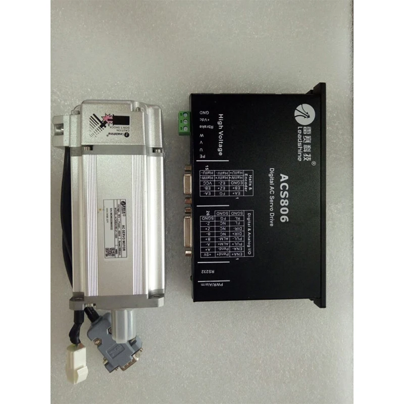 

Set sales Leadshine ACM604V60 400W Brushless AC Servo Motor and ACS806 Servo Drive and encoder cable and power cable