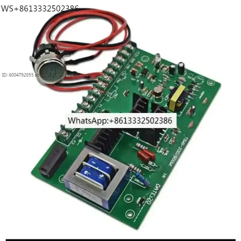 220V permanent magnet DC motor speed control board 1HP controller 750W high power motor drive speed regulator