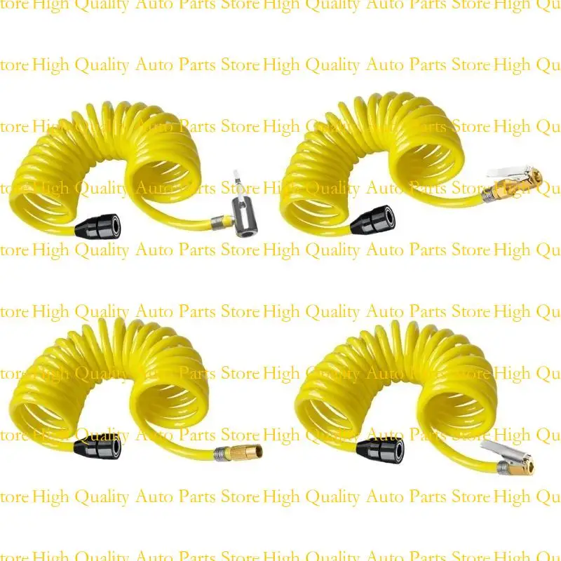 

G7NA Tire Inflation Hose Universal Pump Extension Tube Heavy Duty Air Inflator Connector Flexible Tire Air Compressor Hose