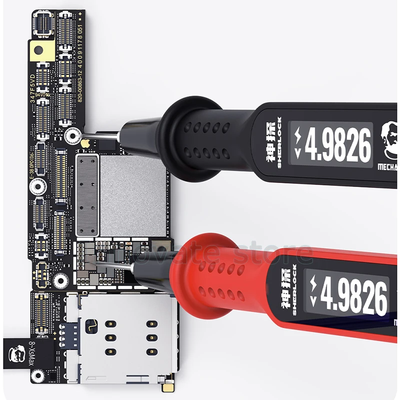 Multimeter MECHANIC SHERLOCK V2.0 3 Screen Display for phone Voltage Test Table SPY 2.0 PN Junction Inspection Repair Visual Pen