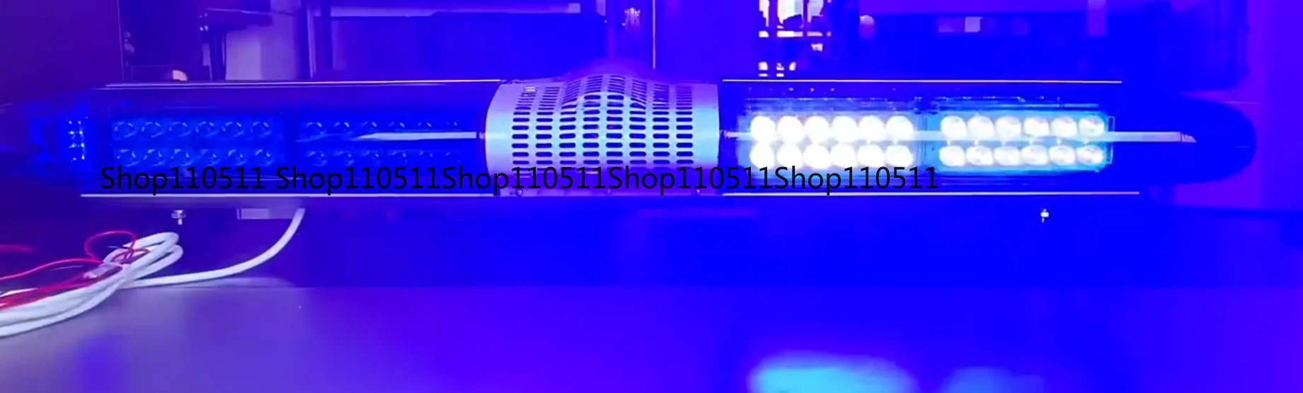 Ambulance Firefighter LED Lightbar, Built-in Speaker Horn & Siren, High Bright LED Emergency Light Bar for Rescue Vehicles