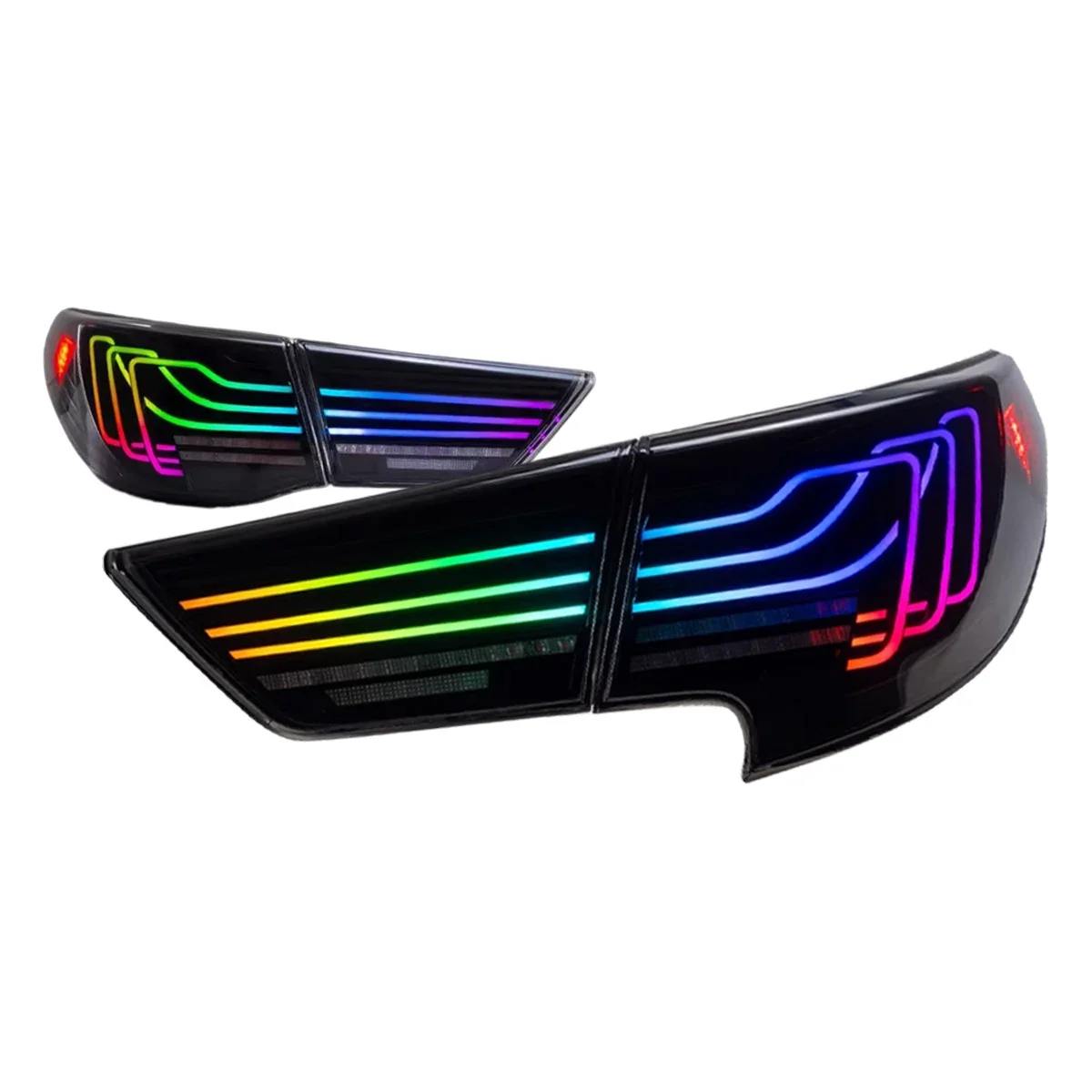 

Car RGB Taillight For Toyota Reiz 2010-2013 LED Projector Tail Lamp Daytime Running Light Plug And Play Auto Accessories