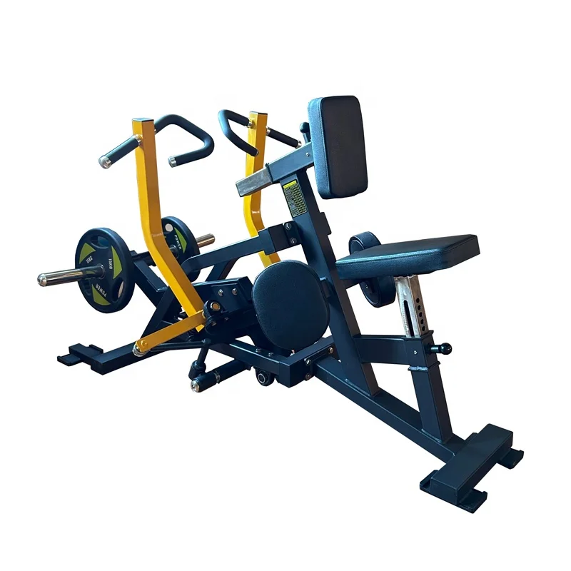 

2024 New Design Commercial Gym Equipment Plate Loaded Back Training Seated Rowing Row Machine for Club