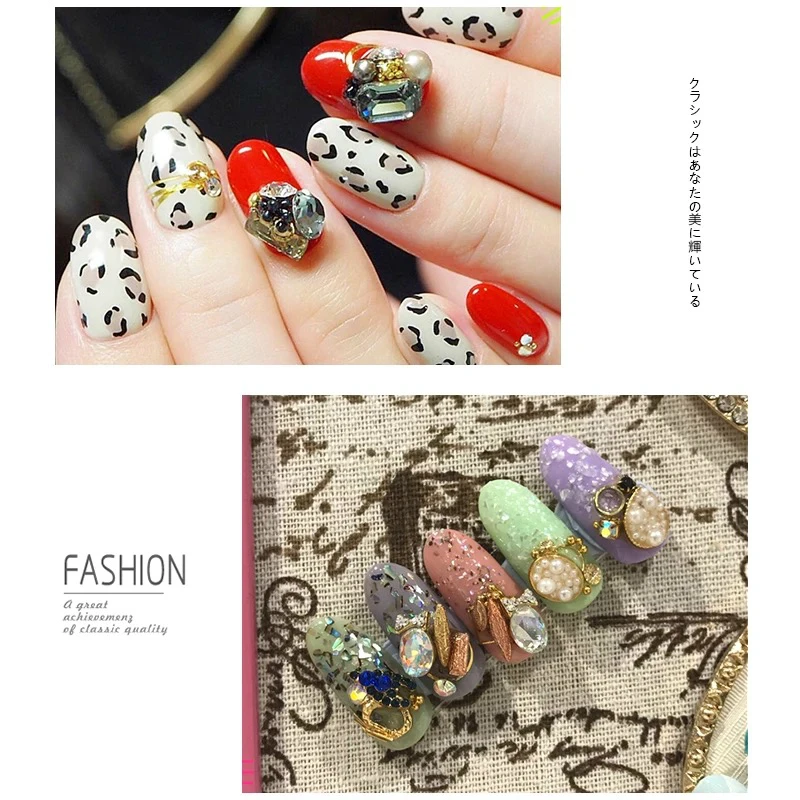 1 scatola mista cuore colorato cristallo strass per unghie accessori per unghie rosa brillante unghie fai da te decorazione per unghie cuore