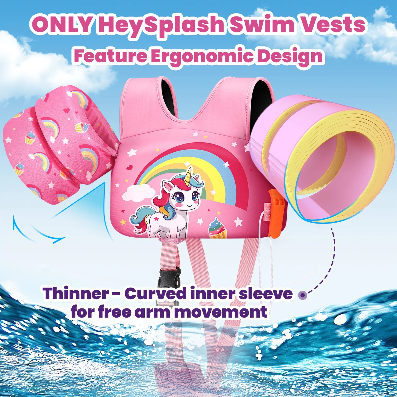 Toddler Swim Float Vest 2