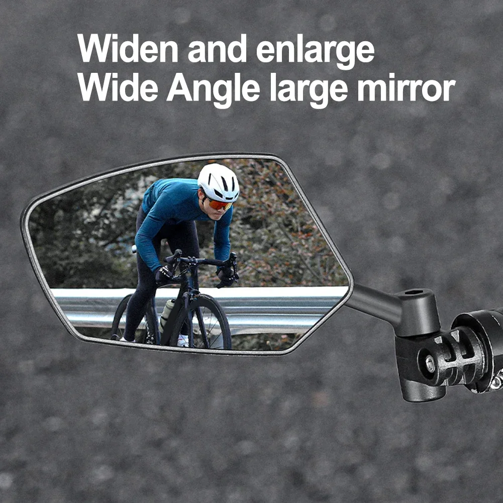 1pc Bicycle Anti-glare Rearview Mirror E-bike Electric Bicycle Anti-glare Rearview Mirror Adjustable Mirror Bicycle Accessories