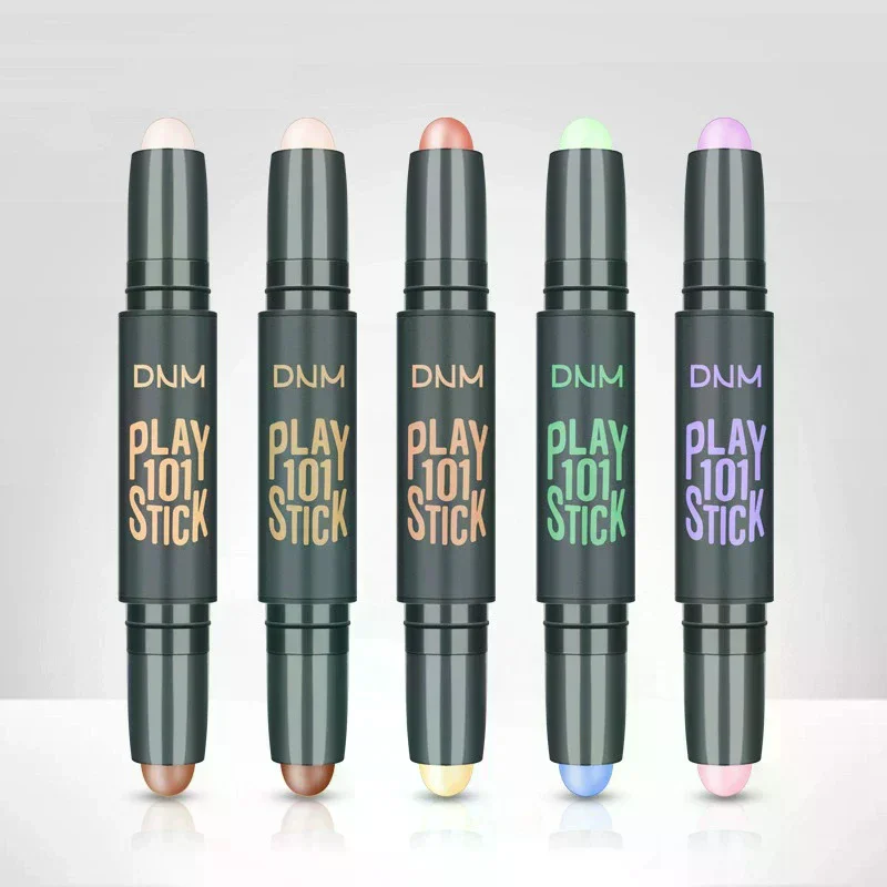 Double-head Makeup Highlighter V Face Concealer Contouring Bronzers Highlighters Pen Cosmetic 3D Makeup Corrector Contour Stick