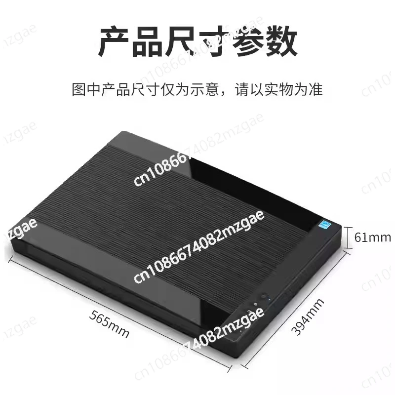 A3 Flatbed Scanner 2400dpi HD Professional High Speed, PDF and CAD Drawing Scanning with 3D Support for Win & Mac