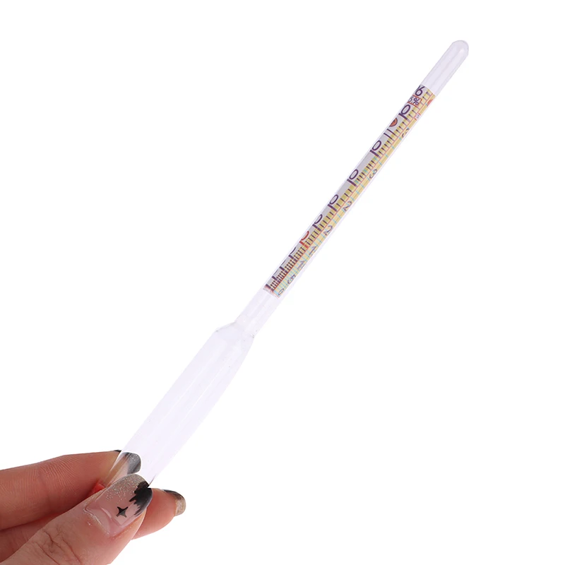 Household Alcohol Meter 0-96°Distillation Alcohol Machine Fermentation Brew Hydrometer Tester For Alcohol Meter Russian Version